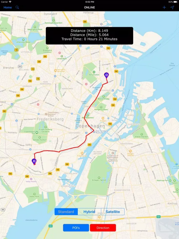 Capturas de tela do Copenhagen (Denmark) – Travel iPad 