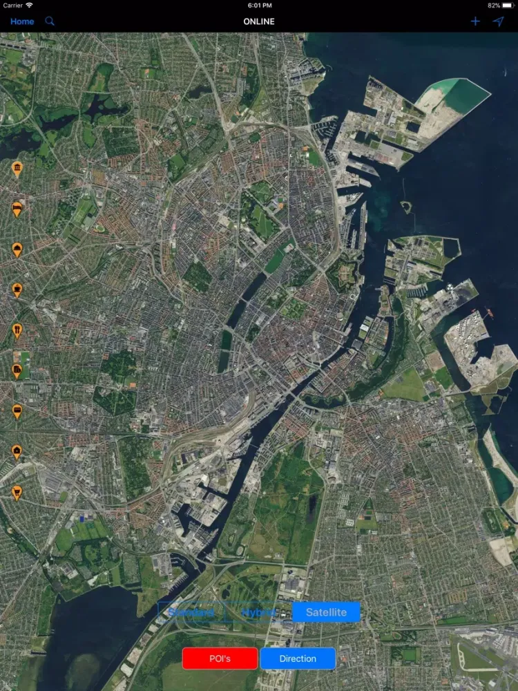 Capturas de tela do Copenhagen (Denmark) – Travel iPad 
