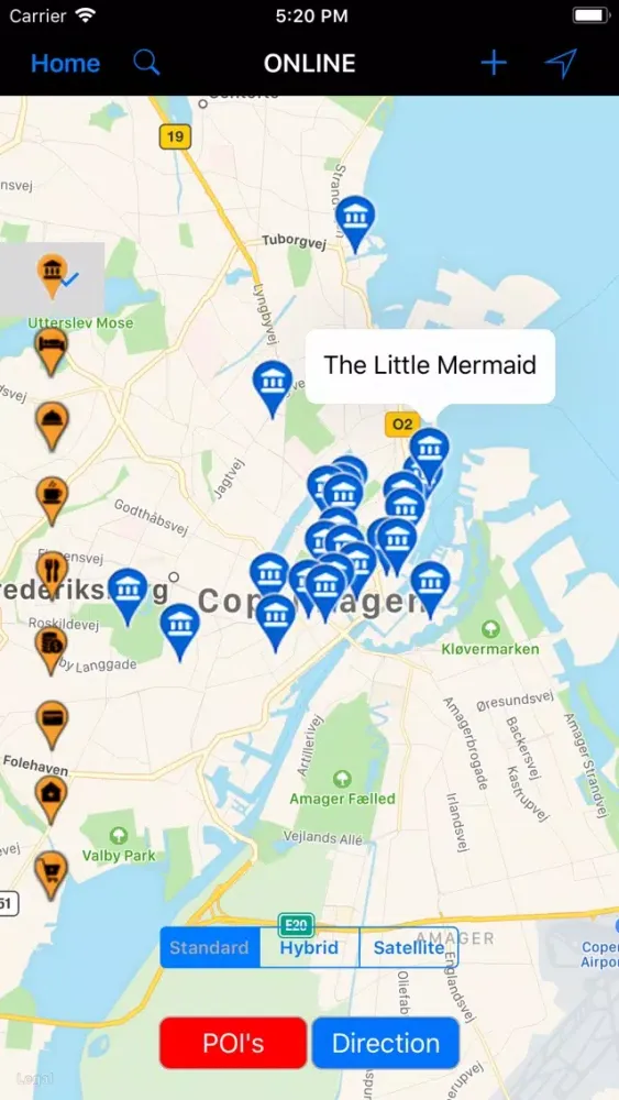 Capturas de tela do Copenhagen (Denmark) – Travel