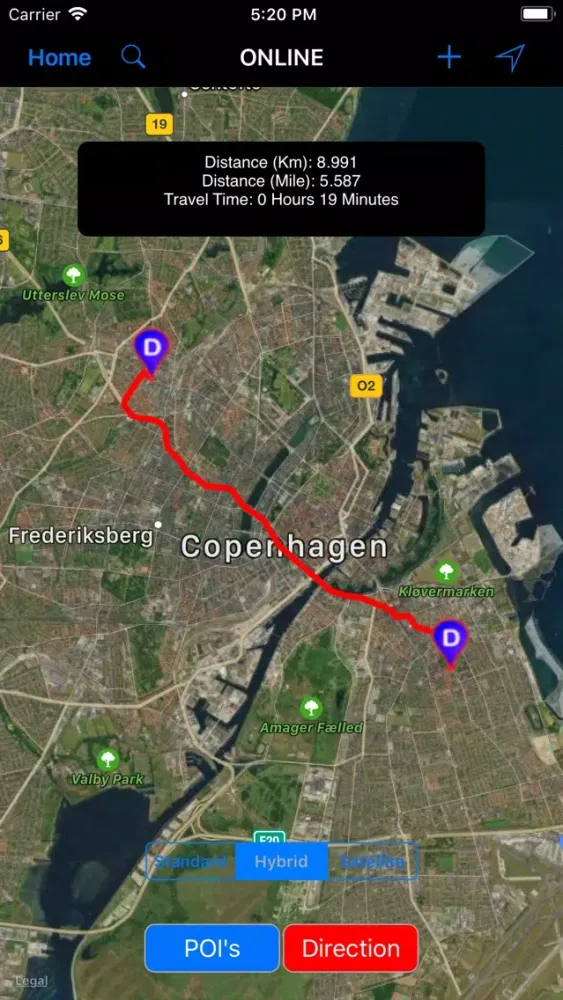 Capturas de tela do Copenhagen (Denmark) – Travel