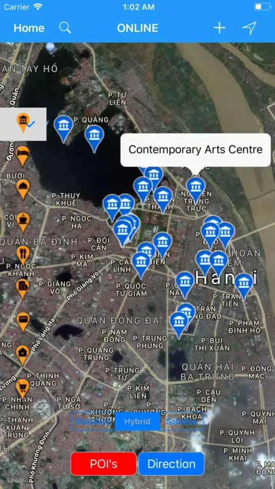 Capturas de pantalla de Hanoi (Vietnam) – City Travel