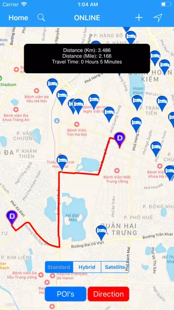 Capturas de pantalla de Hanoi (Vietnam) – City Travel