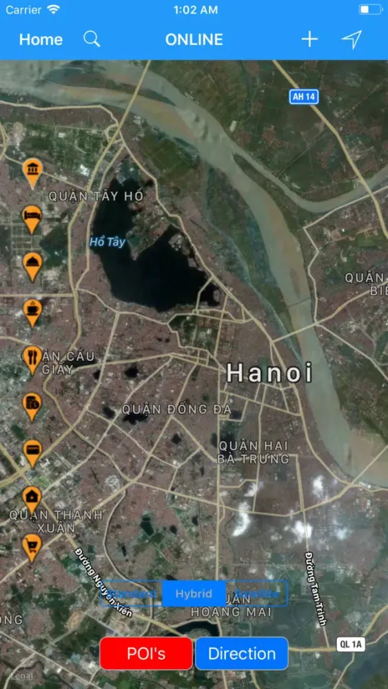 Capturas de pantalla de Hanoi (Vietnam) – City Travel