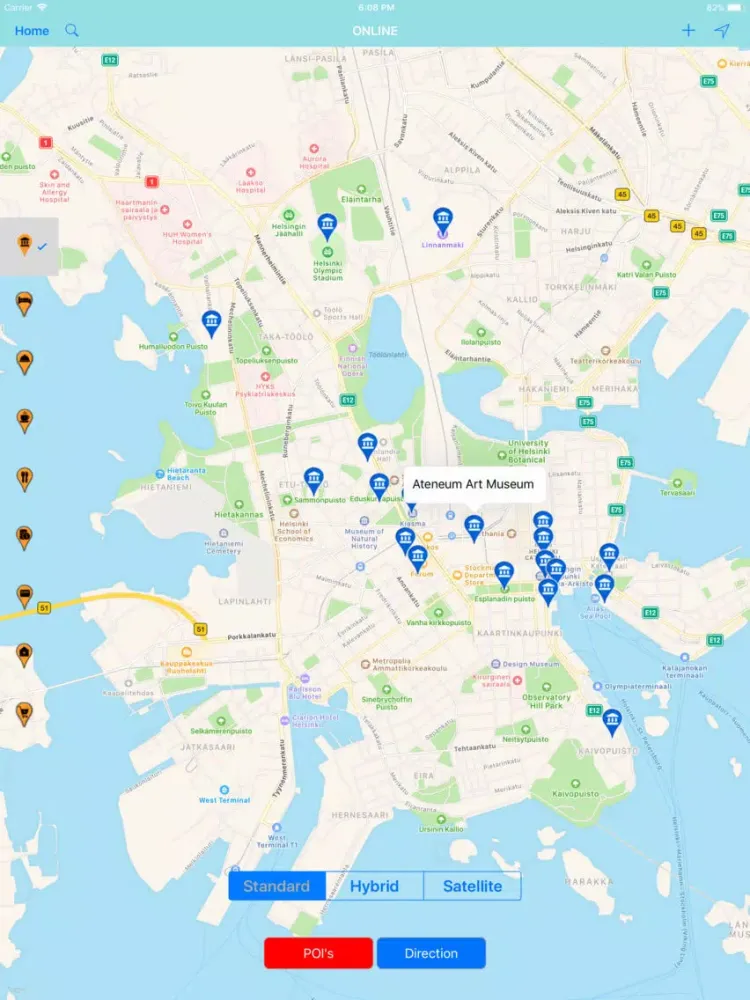 Capturas de pantalla de Helsinki (Finland) – Travel iPad 