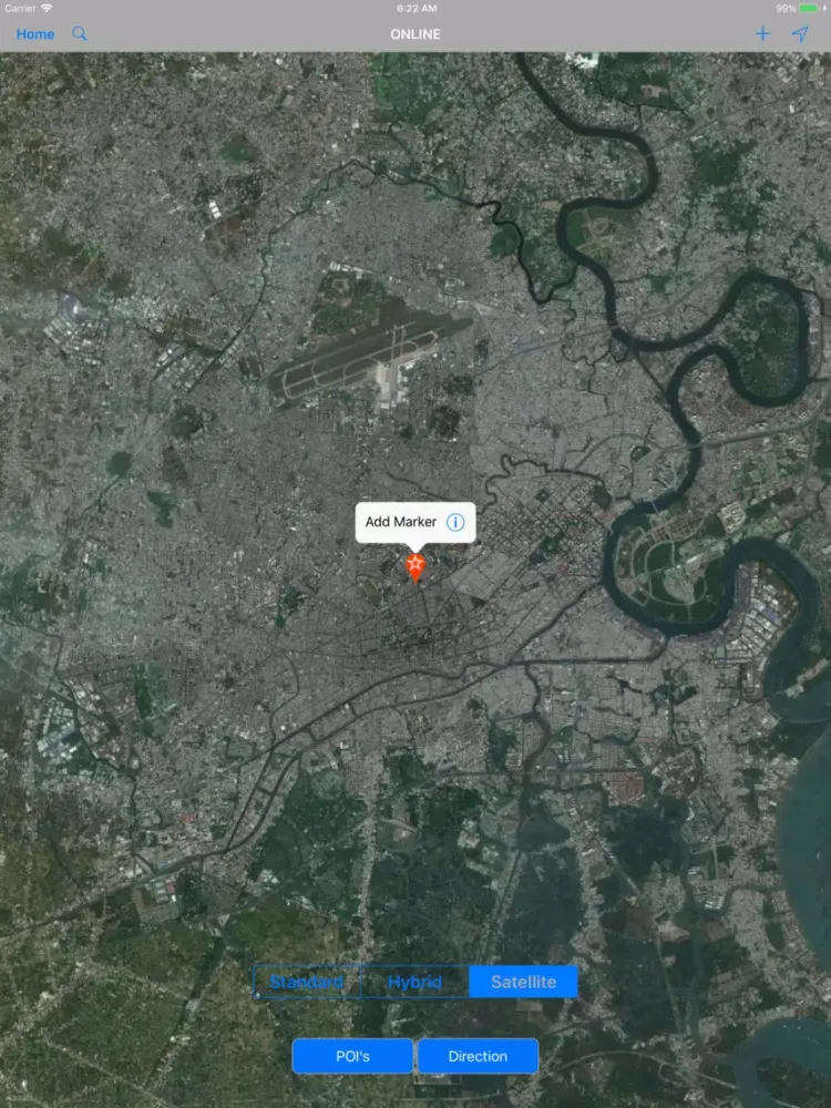 ภาพหน้าจอของ Ho Chi Minh City - Travel Map iPad 