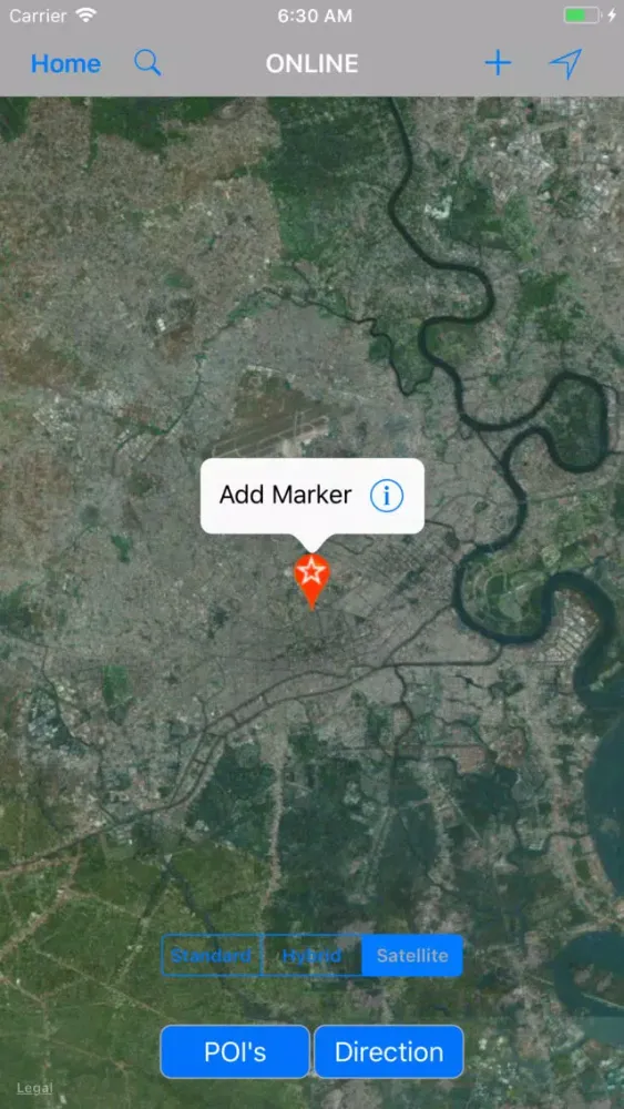 ภาพหน้าจอของ Ho Chi Minh City - Travel Map