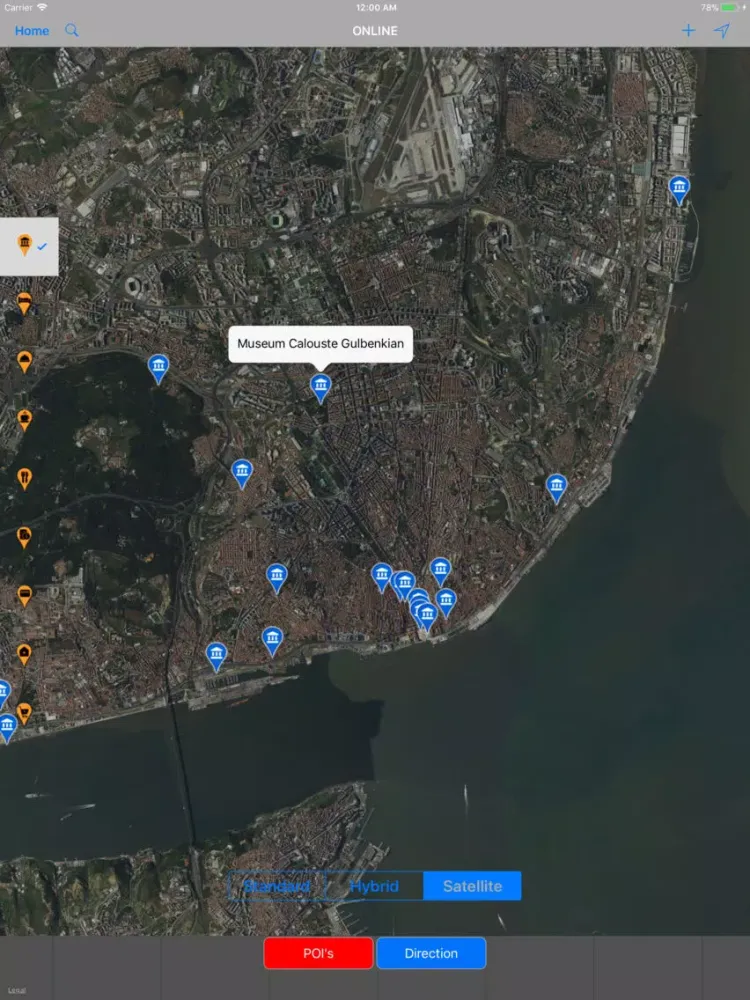 Captures d'écran de Lisbon (Portugal) – Travel Map iPad 