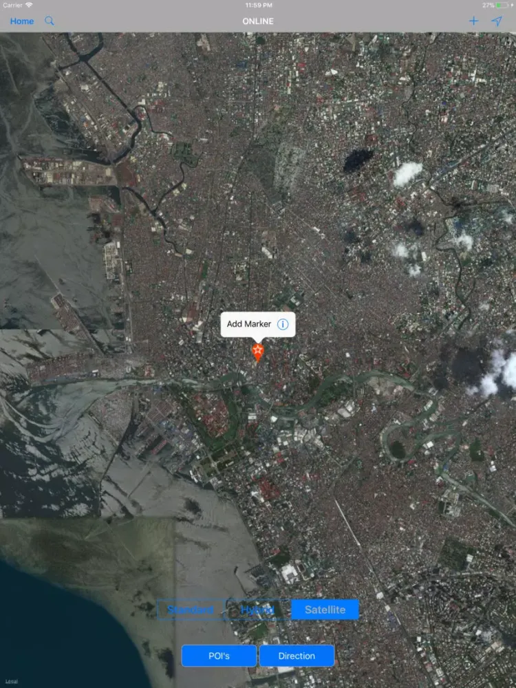Tangkapan layar Manila – City Travel Companion iPad 