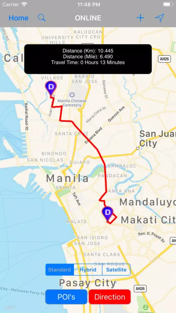 Tangkapan layar Manila – City Travel Companion