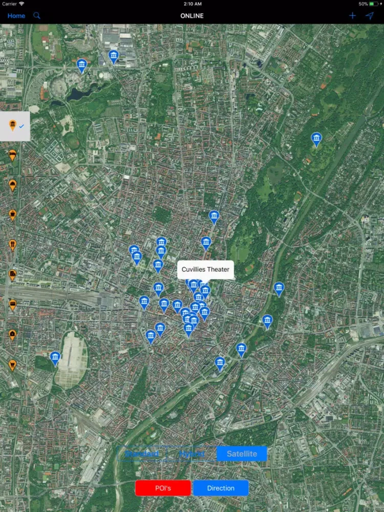 Screenshot di Munich (Germany) – Travel Map iPad 