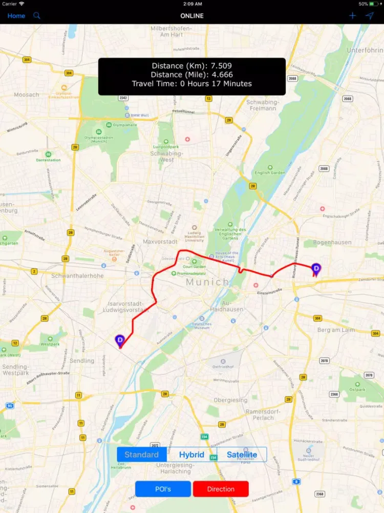 Screenshot di Munich (Germany) – Travel Map iPad 