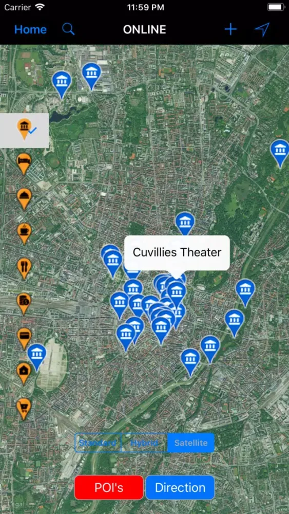 Screenshot di Munich (Germany) – Travel Map