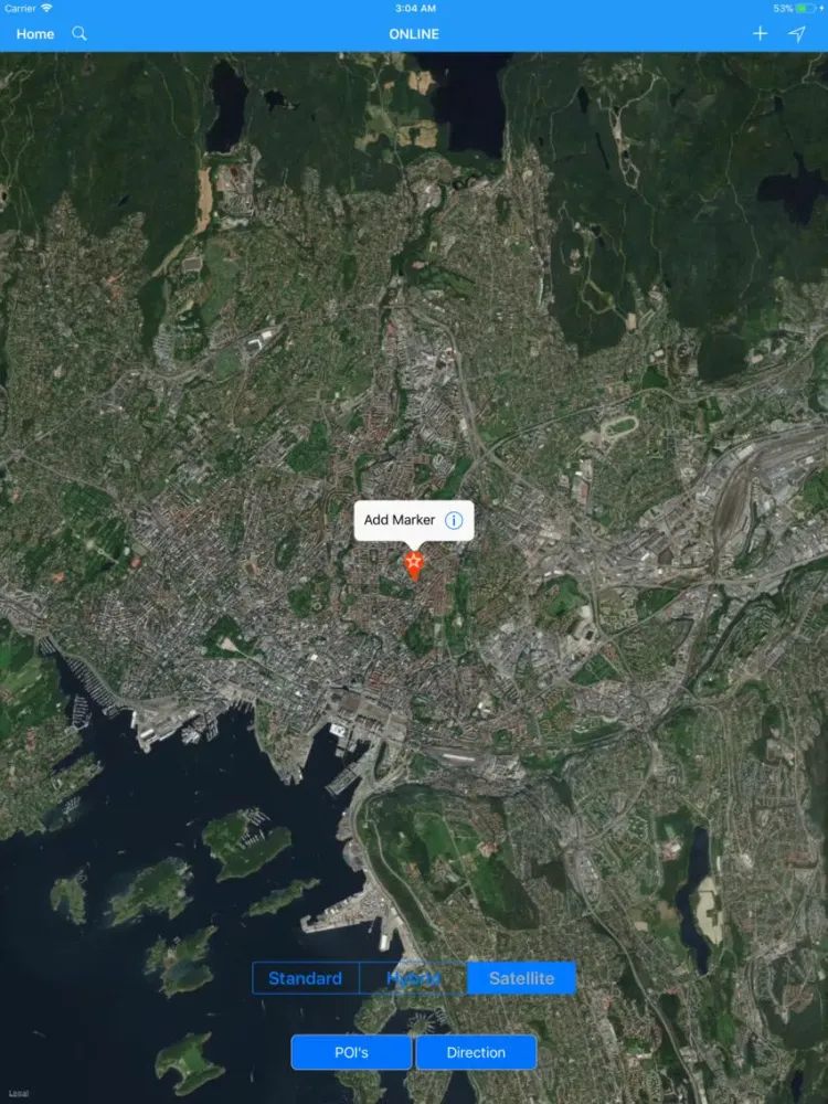 Oslo, Norway – City Travel Map iPad 應用截圖