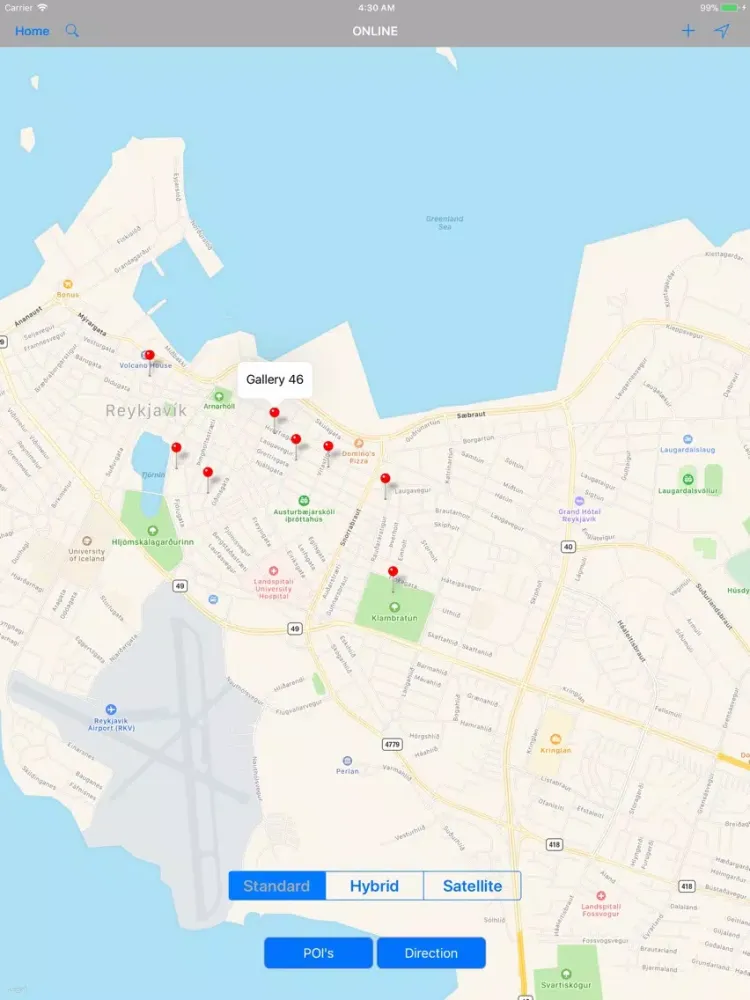 Reykjavik – Travel Companion iPad Screenshots