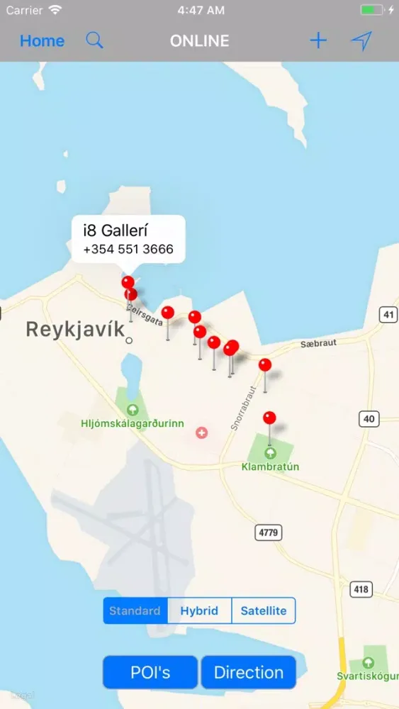 Reykjavik – Travel Companion Screenshots