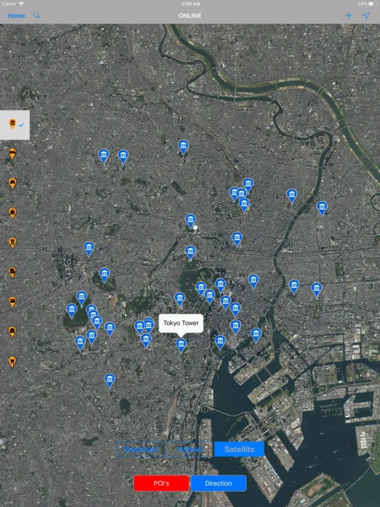 Capturas de tela do Tokyo (Japan) – City Travel iPad 
