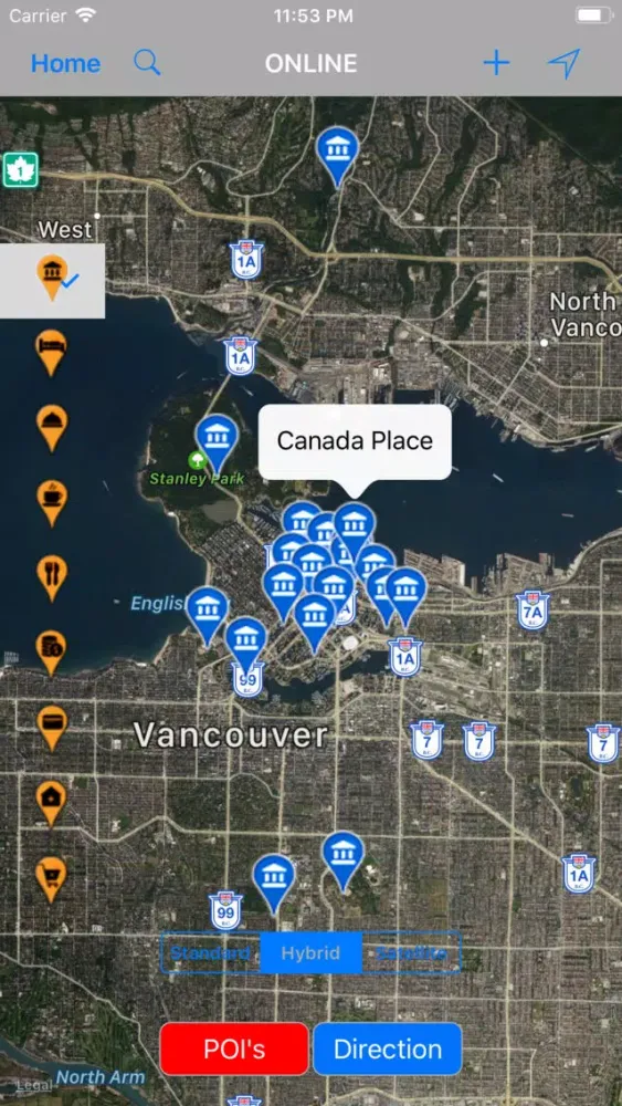 Vancouver – Travel Companion Screenshots
