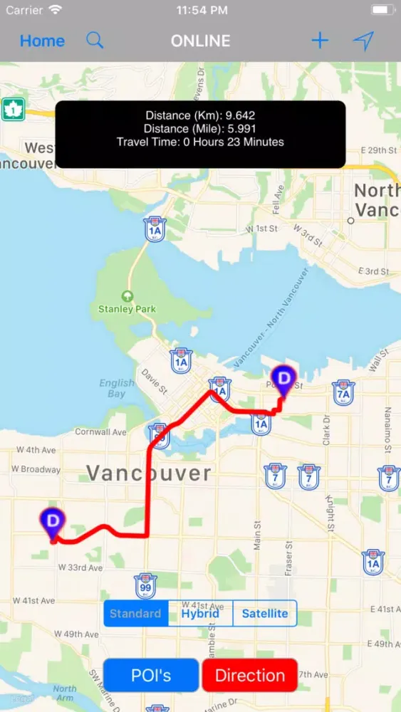Vancouver – Travel Companion Screenshots