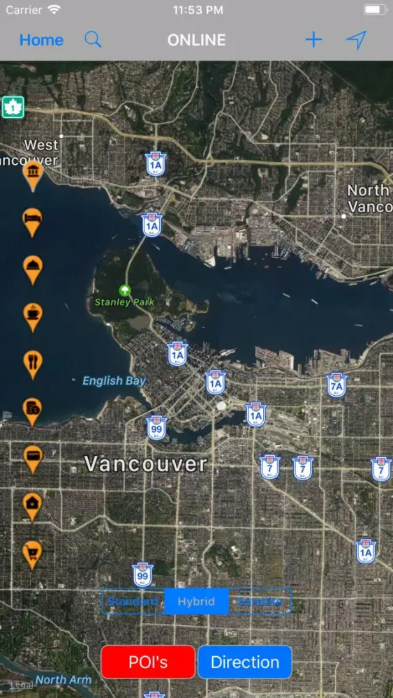 Vancouver – Travel Companion Screenshots
