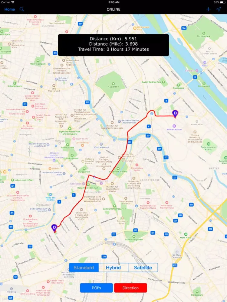 Screenshot di Vienna (Austria) – City Travel iPad 