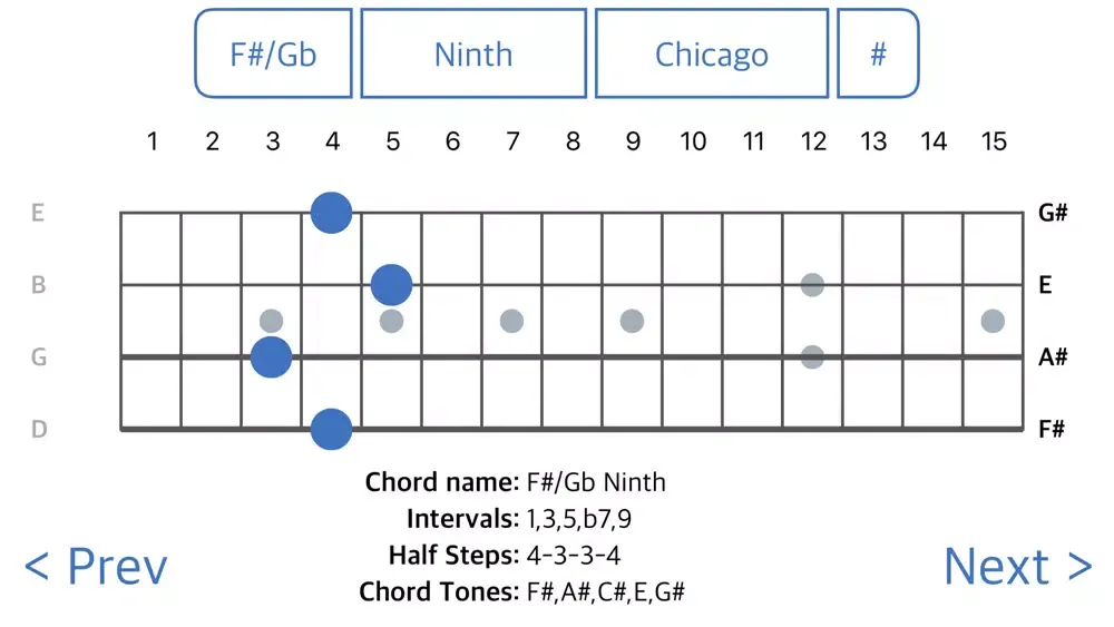 ChordFinder For Plectrum Banjo應用截圖