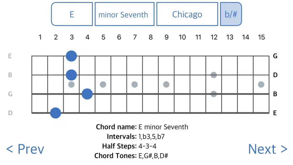 ChordFinder For Plectrum Banjo應用截圖