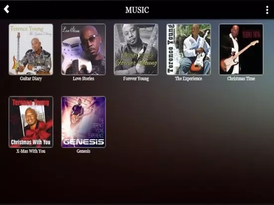 Terence Young Music iPad  Screenshots