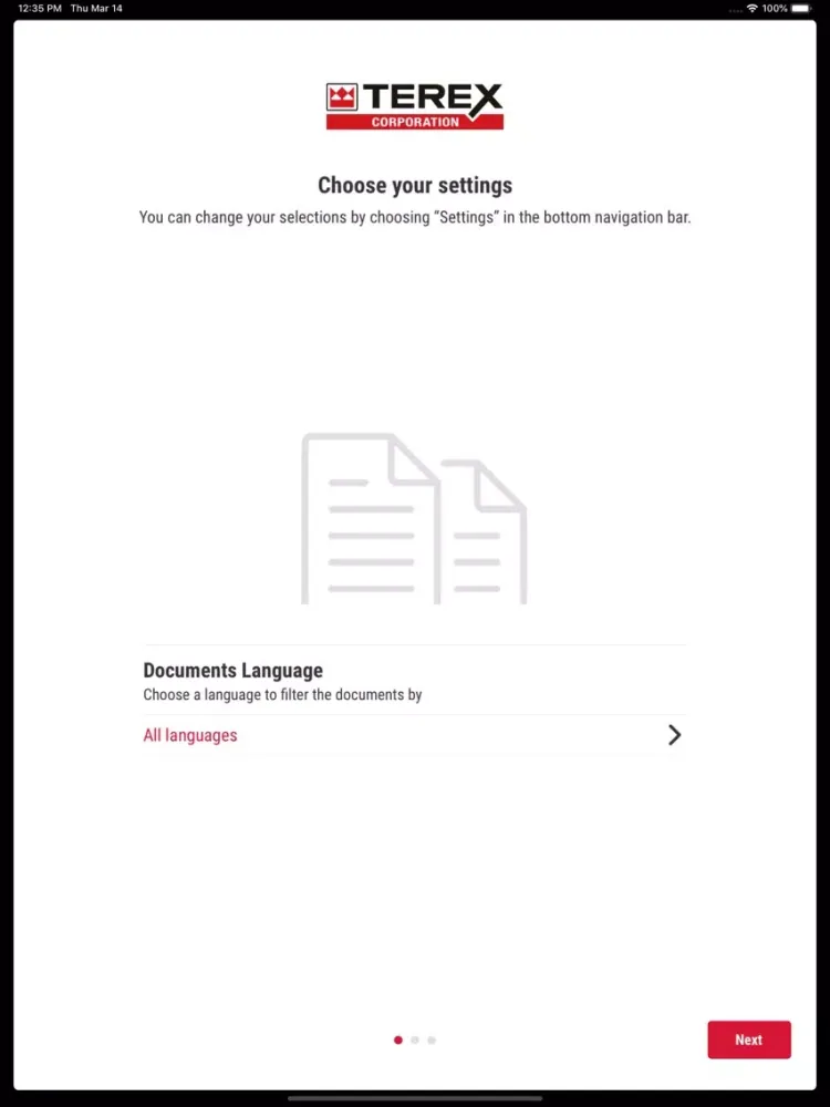 تصاویر Terex eLiterature 2 iPad 