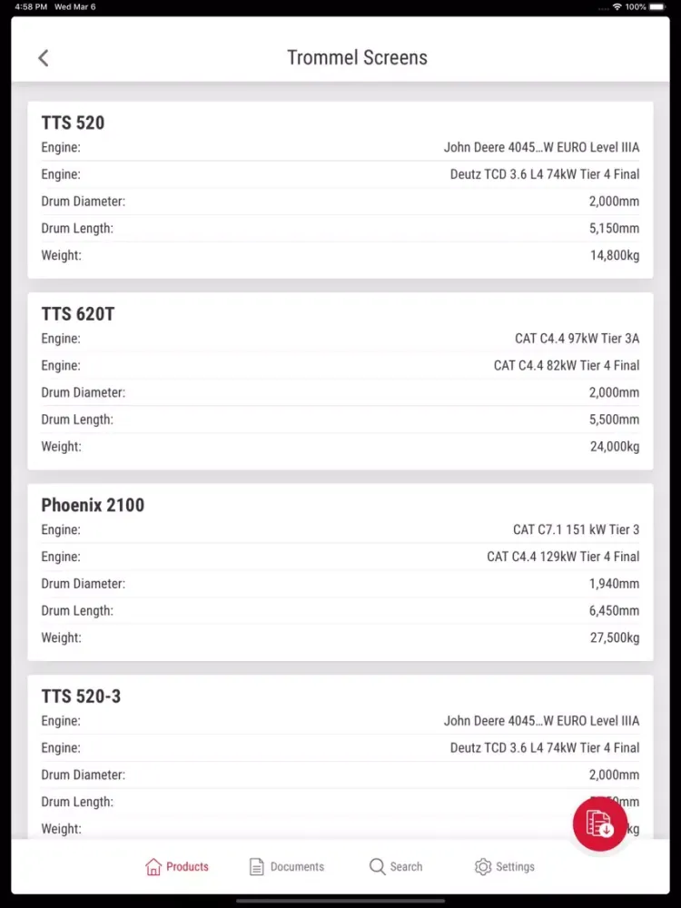 تصاویر Terex eLiterature 2 iPad 