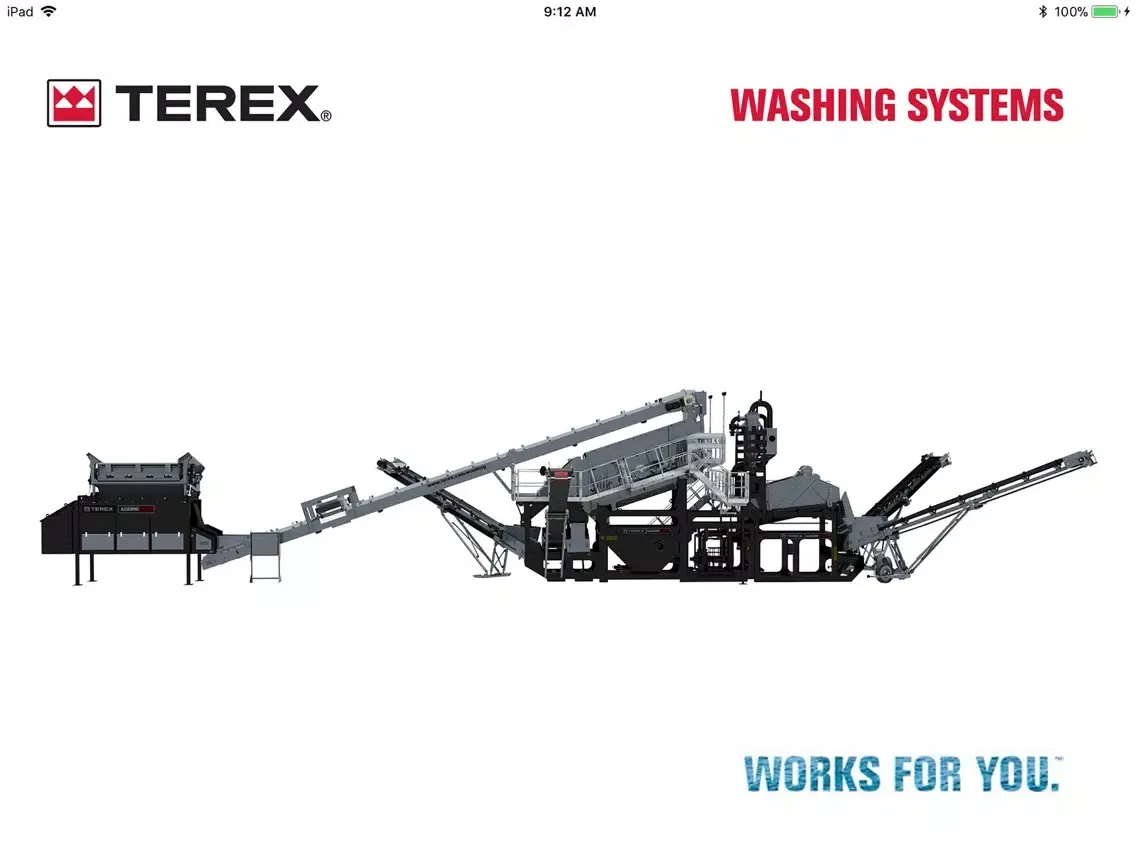 Washing Systems Dealer Tool iPad  Screenshots
