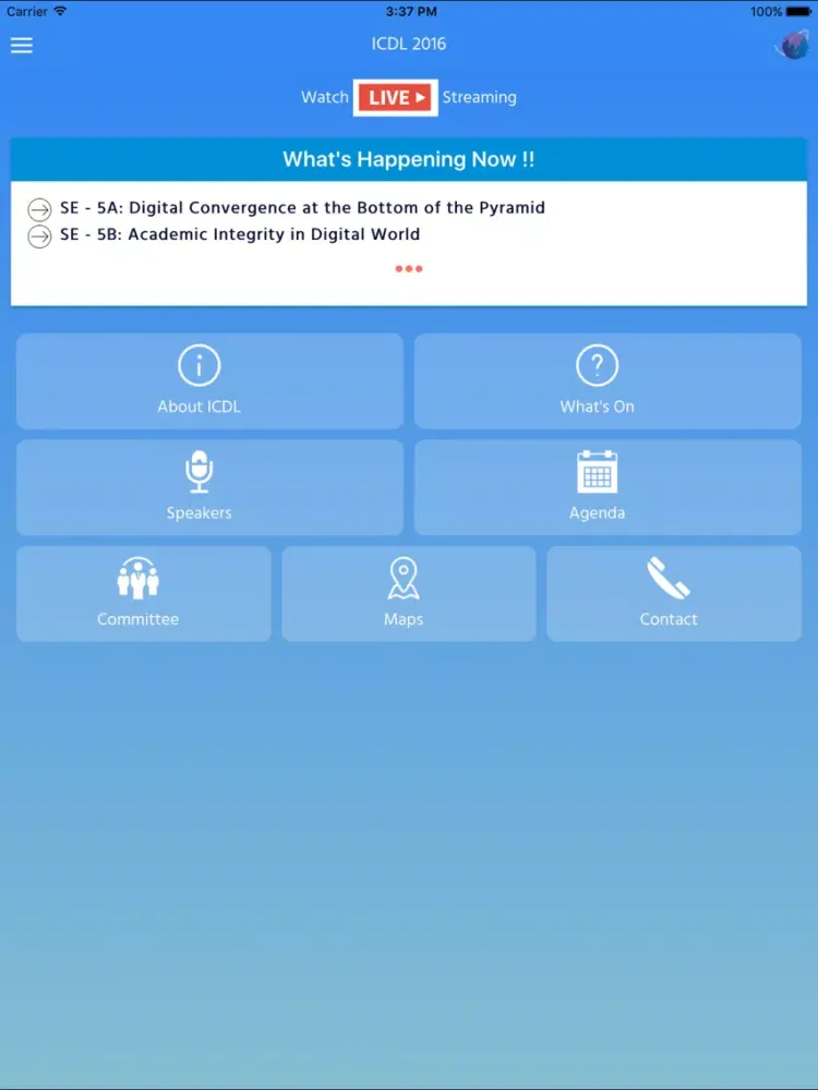 ICDL iPad  Screenshots