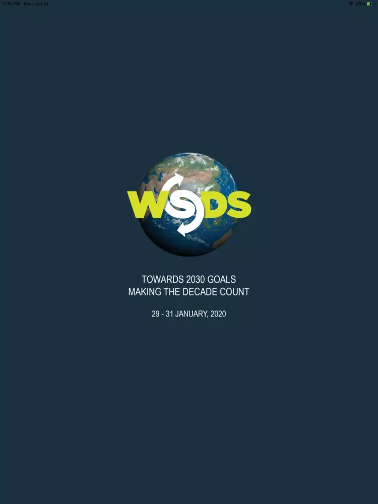 Ảnh chụp màn hình của WSDS iPad 