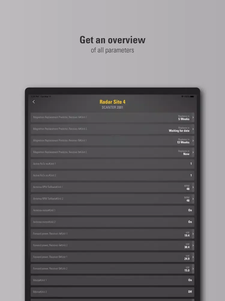 Terma Lifecare Connect iPad  Screenshots