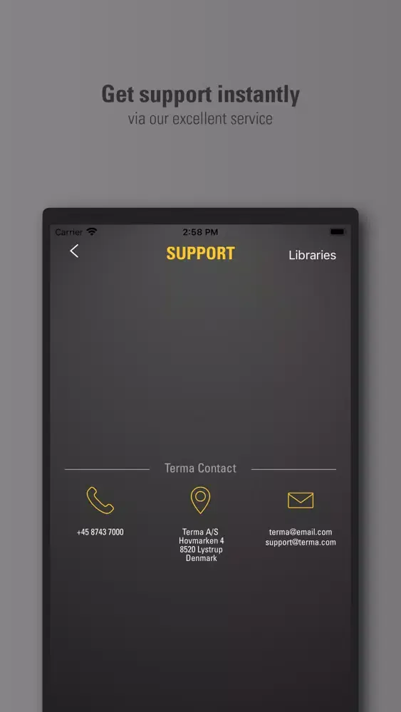 Terma Lifecare Connect Screenshots
