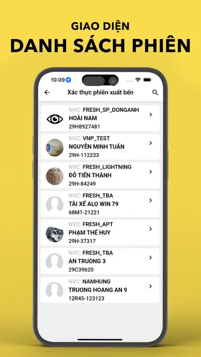 Capturas de pantalla de STT Terminal (Điều Phối)