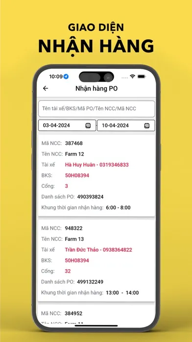 Capturas de pantalla de STT Terminal (Điều Phối)