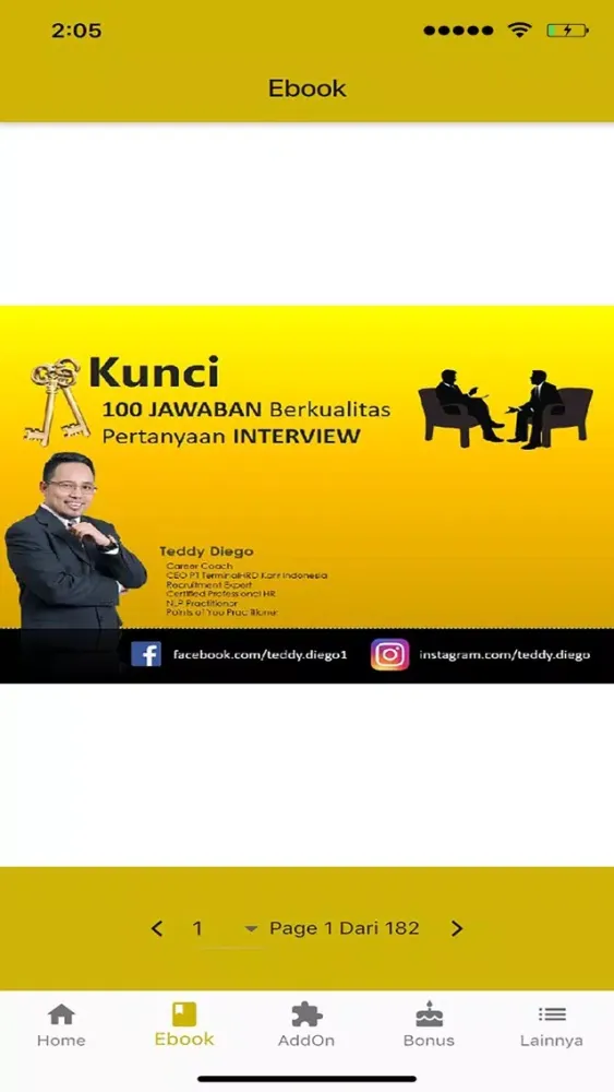 Capturas de pantalla de Kunci Interview
