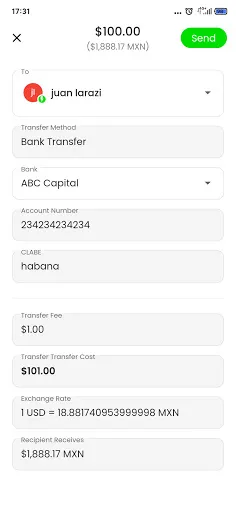 TransferMex应用截图