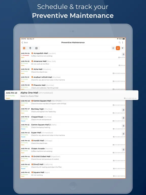 TeroTAM Customer iPad 应用截图