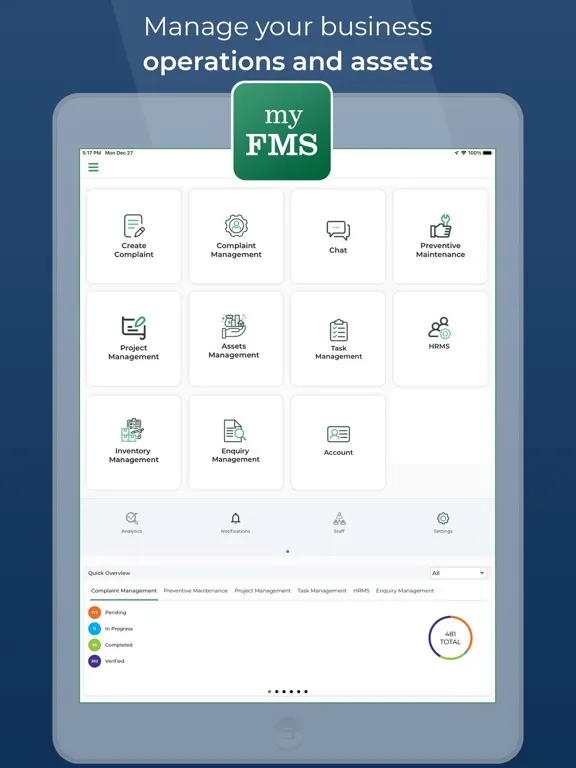 MyFMS Customer iPad  سکرین شاٹس