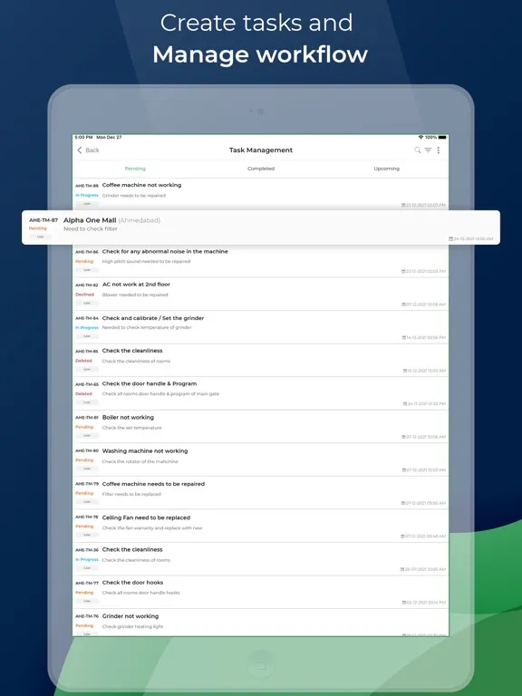 MyFMS Customer iPad  سکرین شاٹس