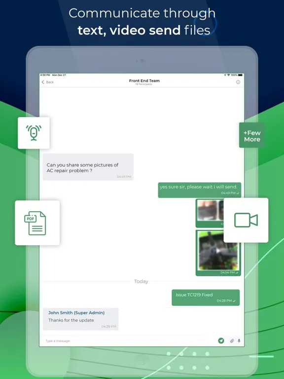 MyFMS Customer iPad  سکرین شاٹس