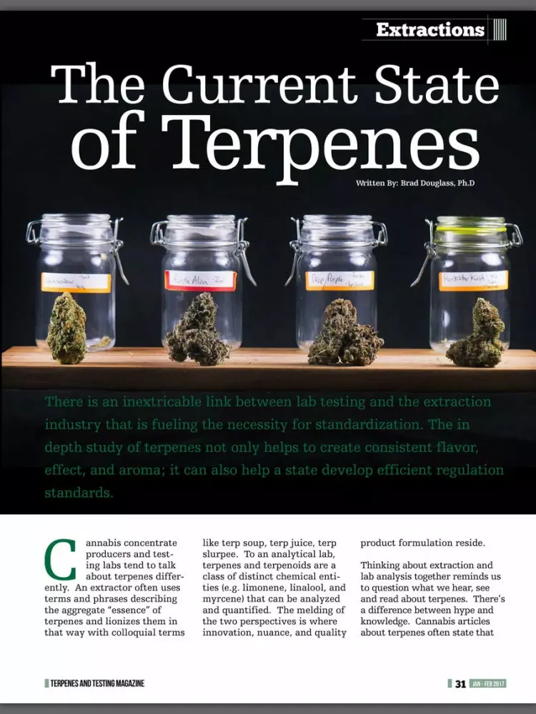 Terpenes and Testing Magazine iPad  Screenshots