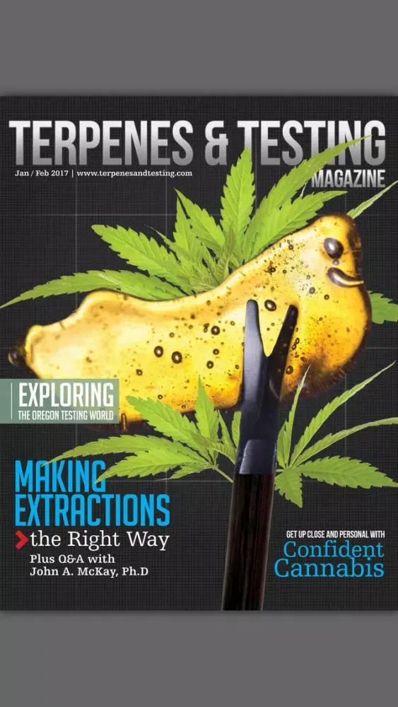 Terpenes and Testing Magazine Screenshots