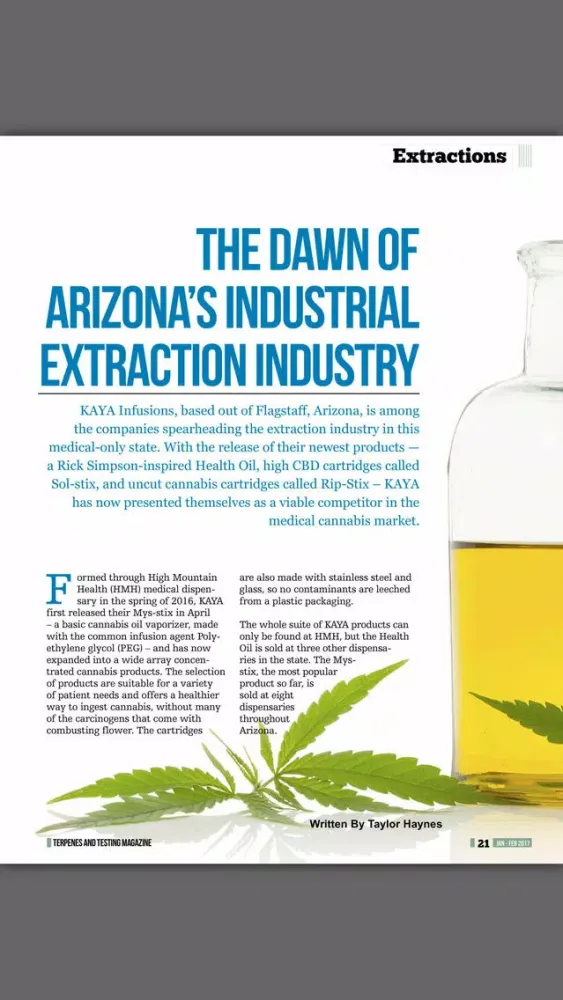 Terpenes and Testing Magazine Screenshots