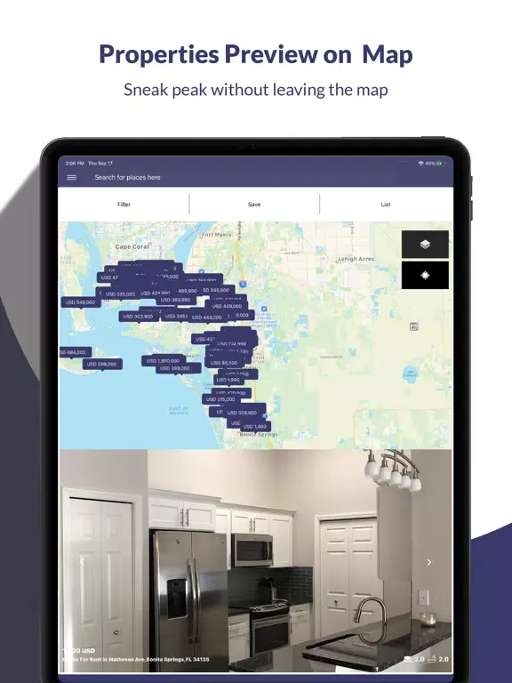 Lehigh Acres Real Estate iPad 应用截图