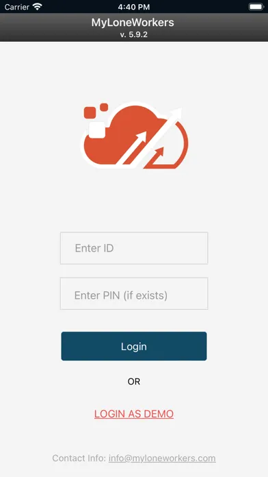 MyLoneWorkers Real-Time System স্ক্রিনশট