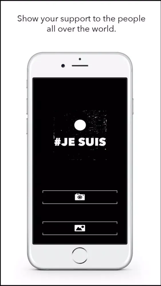 Capturas de pantalla de Je Suis - Support the World (Stickers and Flags)