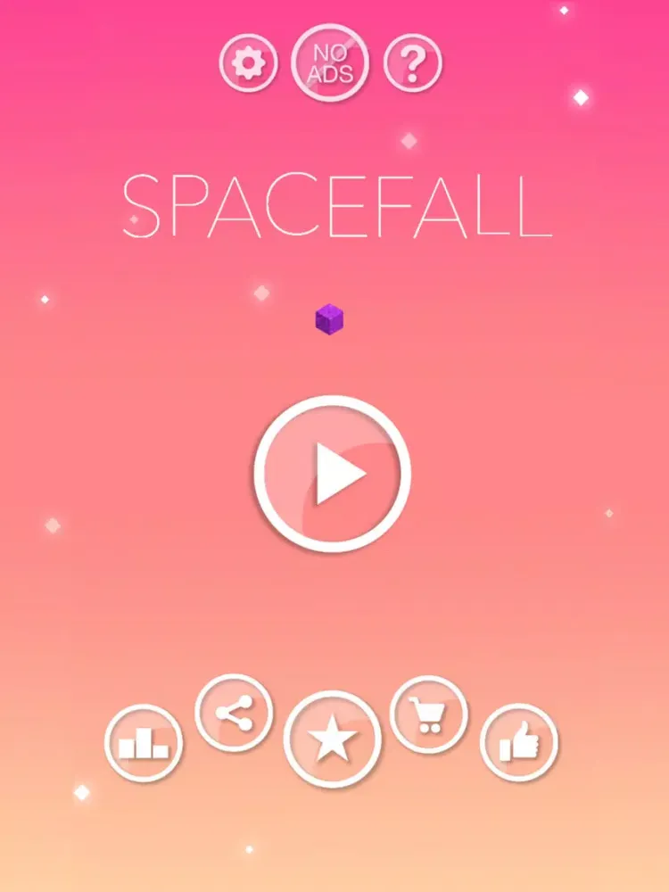 ภาพหน้าจอของ Spacefall! by Terra Firma Games iPad 