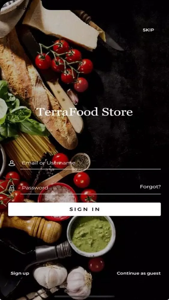 Terra Foods Store سکرین شاٹس
